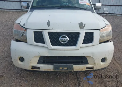 2012 Nissan Armada Sv z USA, uszkodzony, nr VIN 5N1BA0ND2CN621499